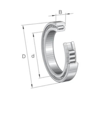SL182916-B-XL-2S-cilindrični valjčni ležaj